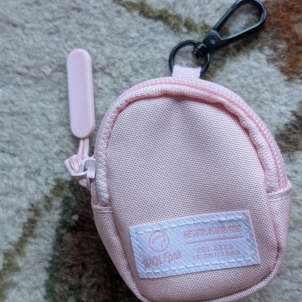 NEW WITH TAGS WOLFpak Light Pink The Dream Is Real Micro Mini Bag